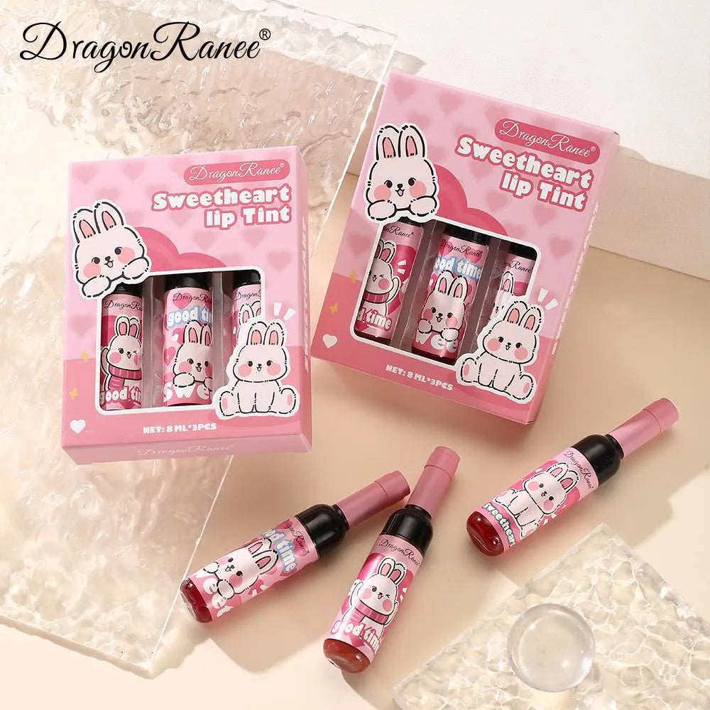 Dragon Ranee Sweetheart Lip Tint 3Pcs Set