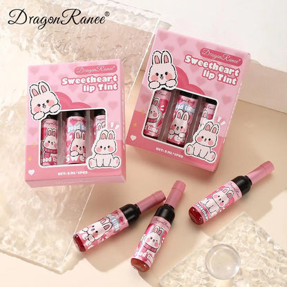 Dragon Ranee Sweetheart Lip Tint 3Pcs Set