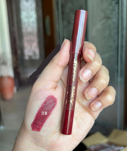 Hudamoji Lip Pencil Crayon Pefect Lip Pencil 8pcs Set