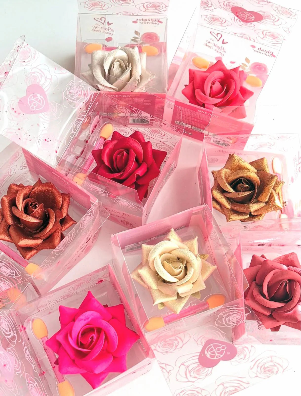 Loleeta 3D Rose Blush Finely Powdered And Smooth Blush