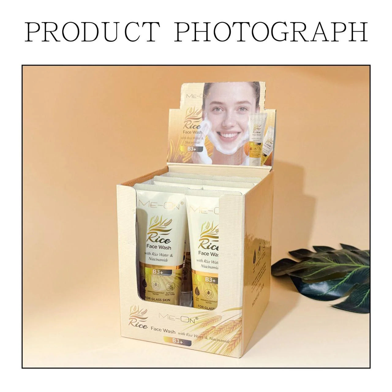 ME-ON Rice & Niacinamide Face Wash