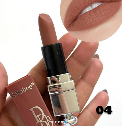 Drohoo Nude Shades Matte Lipstick Set 6 Long Lasting Shades