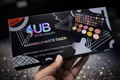 Ultra Beauty Makhmally + Matte Touch Eyeshadow & blucher Palette
