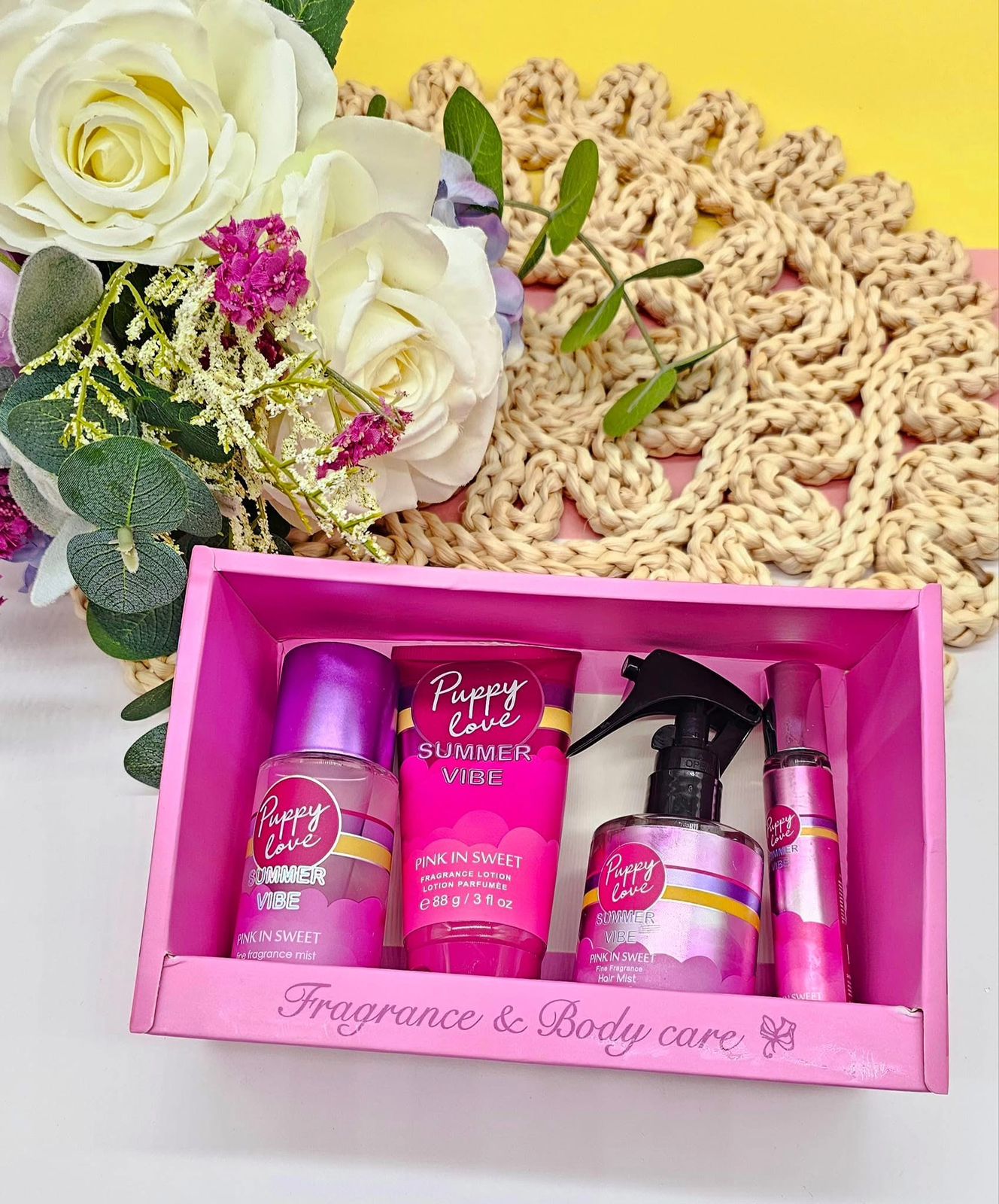 Body Philosophy Summer Vibe Beauty Summer Vibes 4pcs Fragrance Set