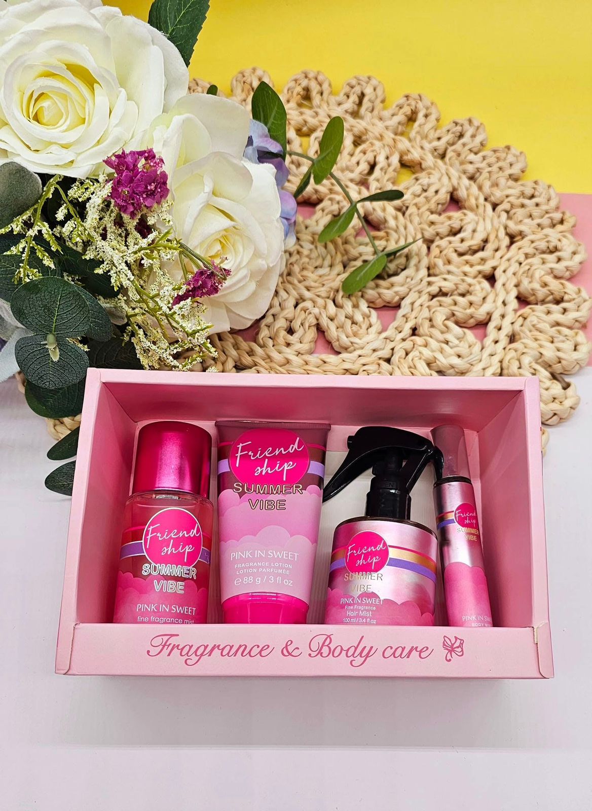 Body Philosophy Summer Vibe Beauty Summer Vibes 4pcs Fragrance Set