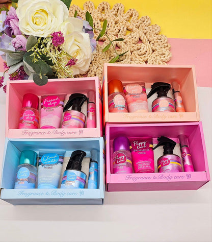Body Philosophy Summer Vibe Beauty Summer Vibes 4pcs Fragrance Set