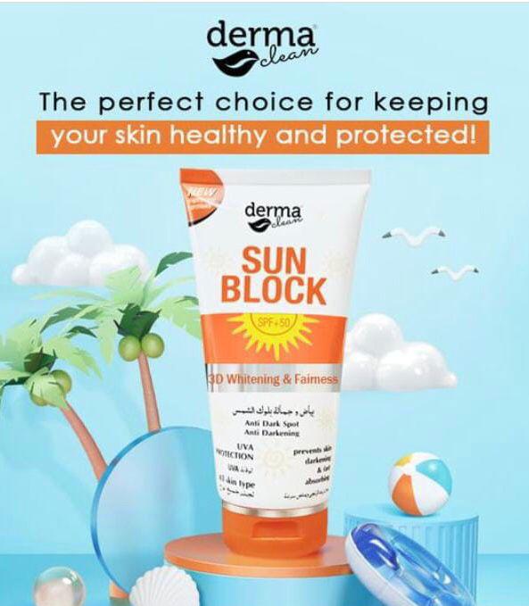 Derma Clean Sun Block – 150ml