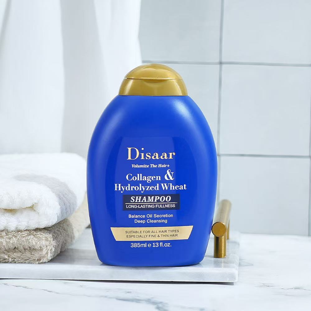 Volumize The Hair Collagen And Hydrolyzed Wheat Shampoo 385 ML