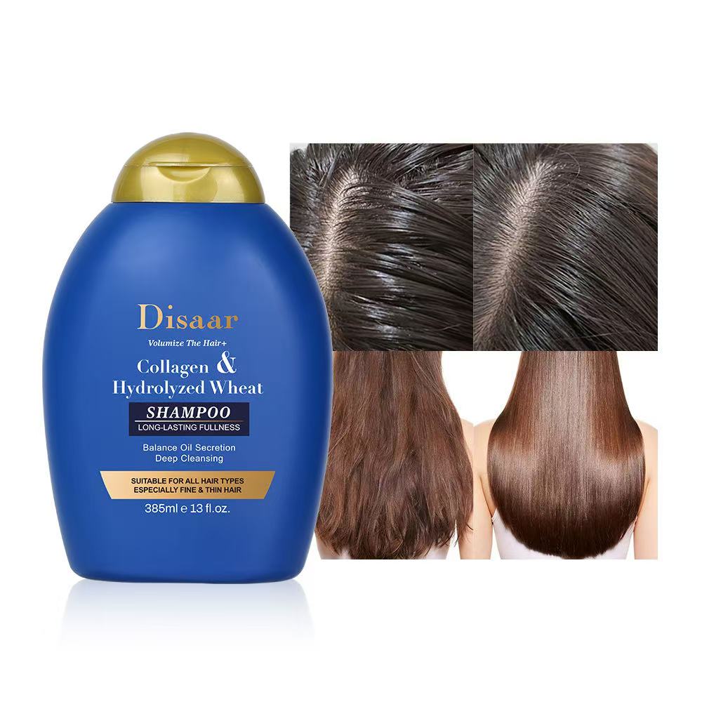 Volumize The Hair Collagen And Hydrolyzed Wheat Shampoo 385 ML