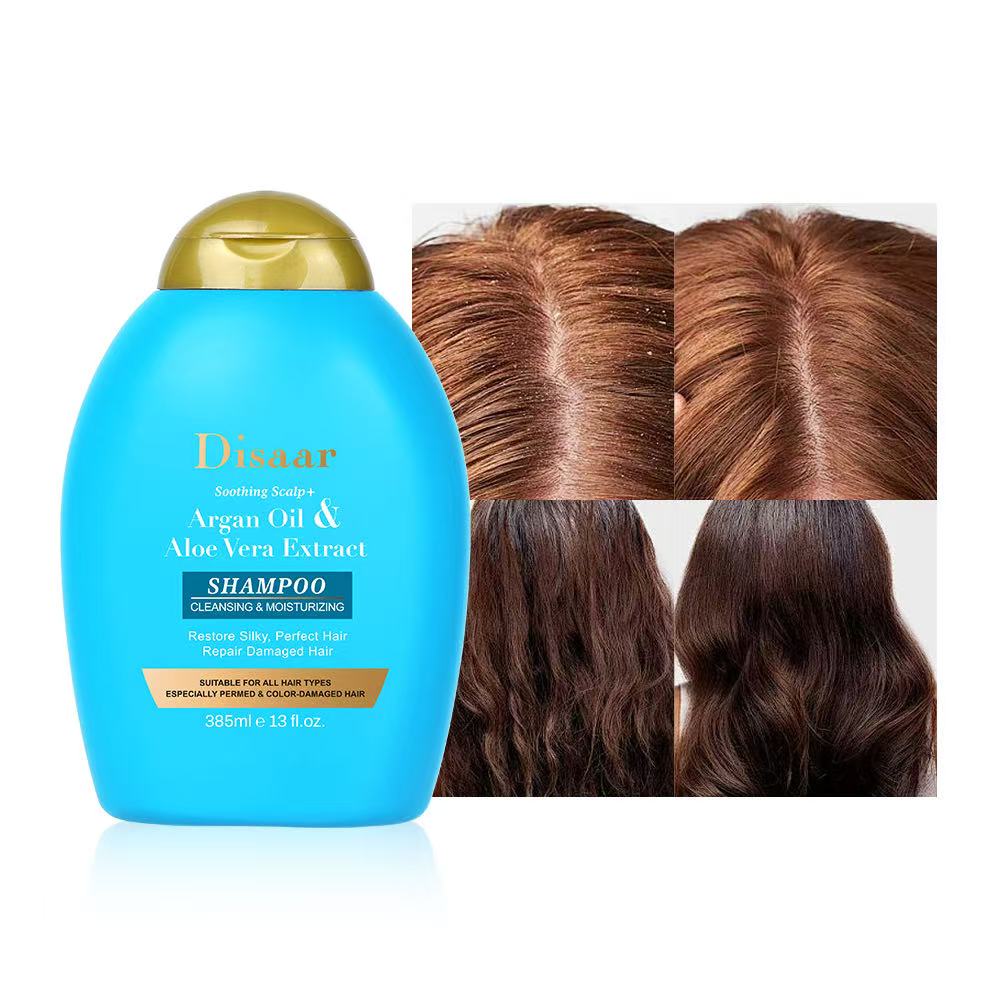 Soothing Scalp Argan Oil And Aloe Vera Extract Shampoo 385 ML