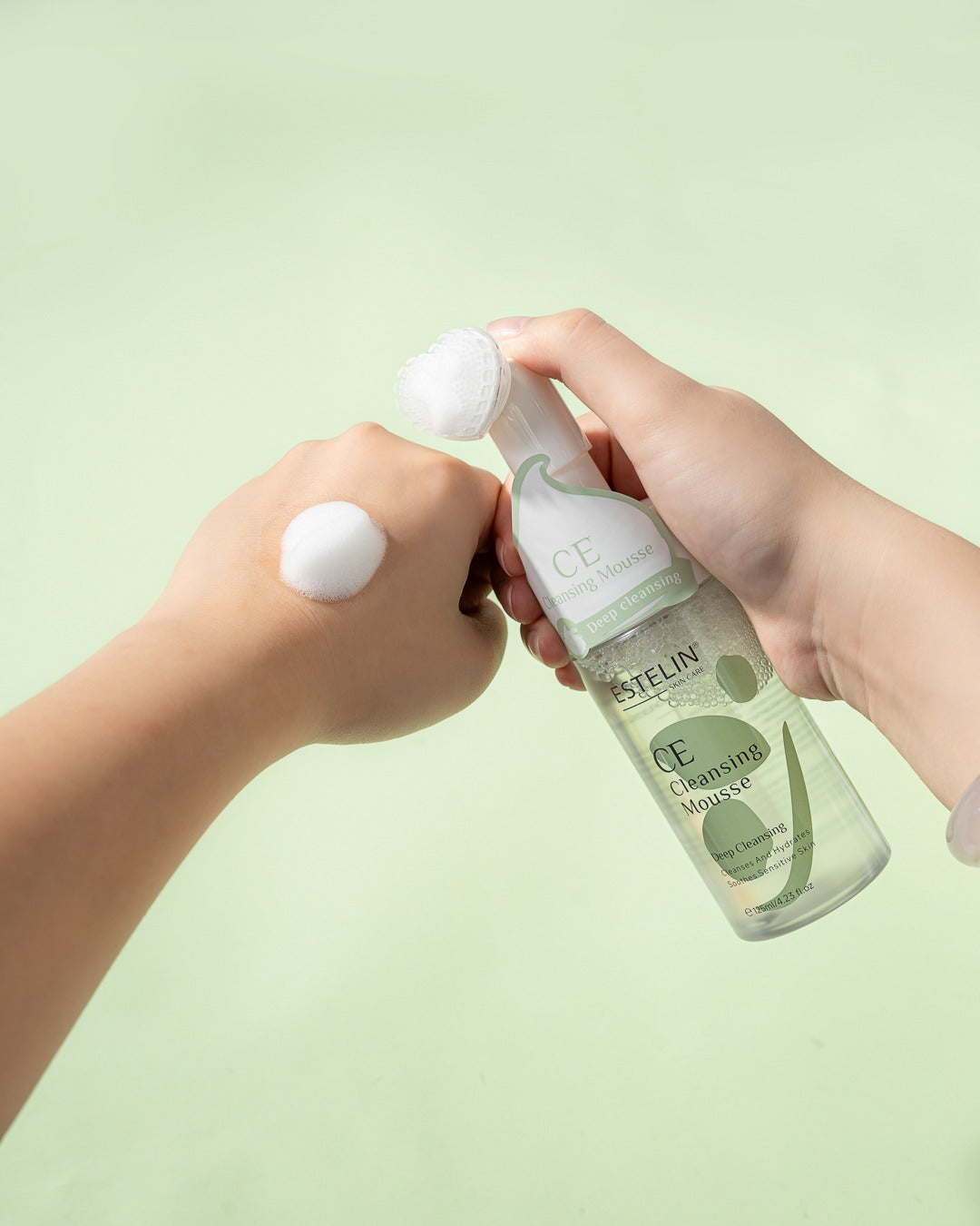 Esteline Ceramide And Centella Cleansing Mousse