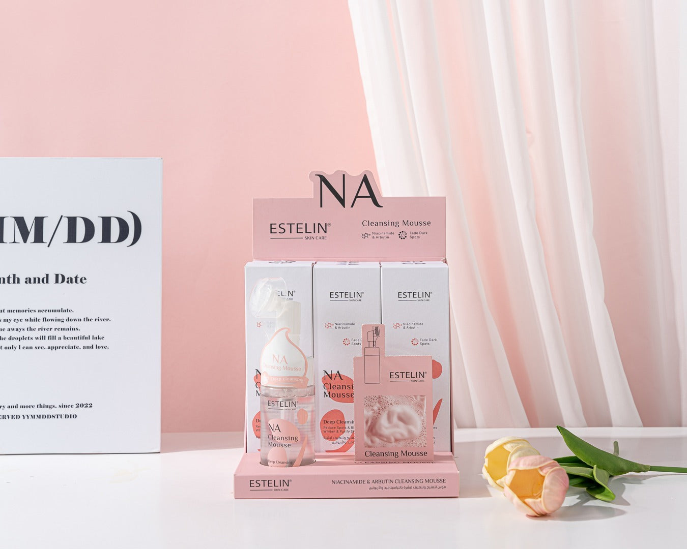Esteline Niacinamide And Arbutin Cleansing Mousse