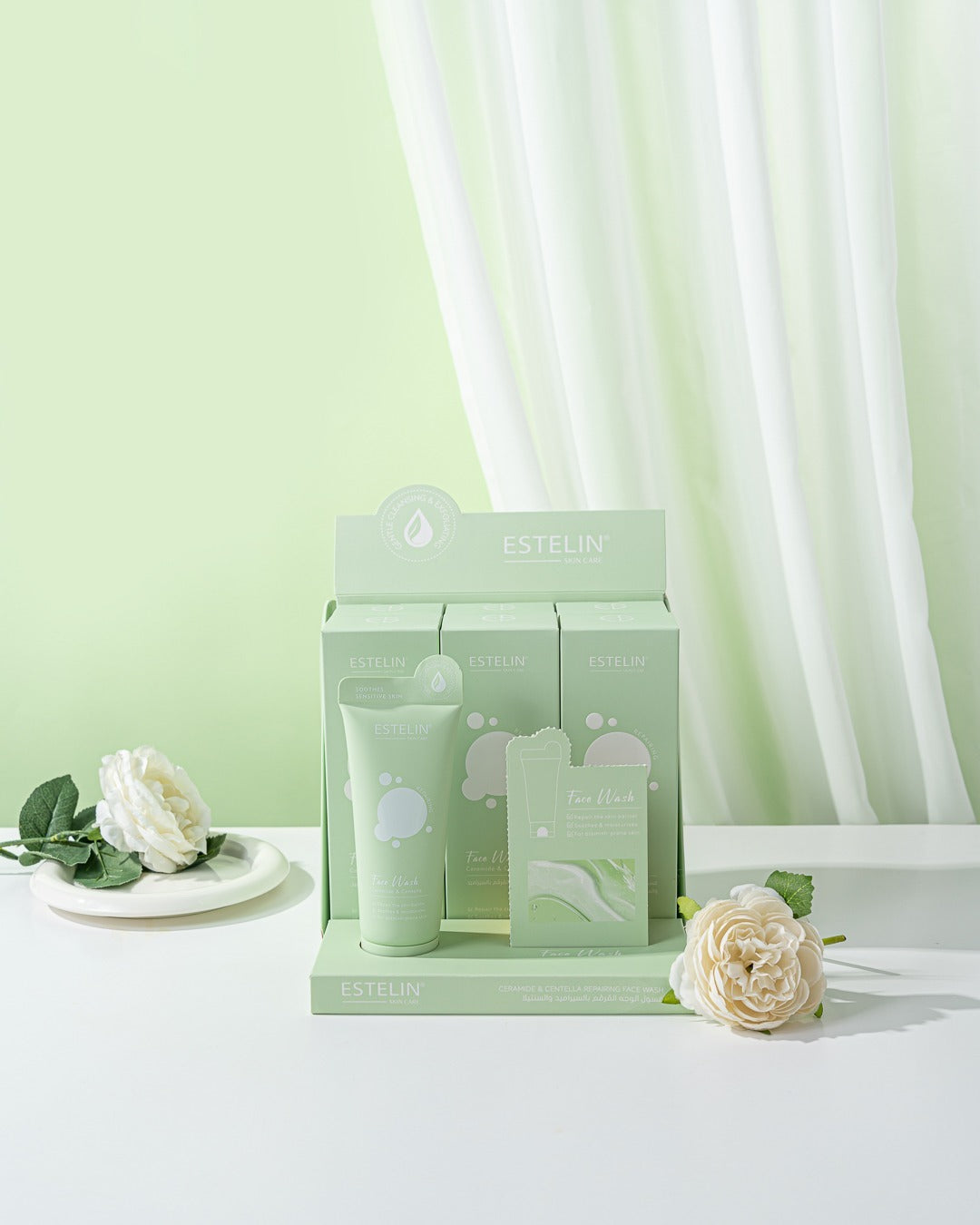 Estelin Ceramide And Centella Face Wash