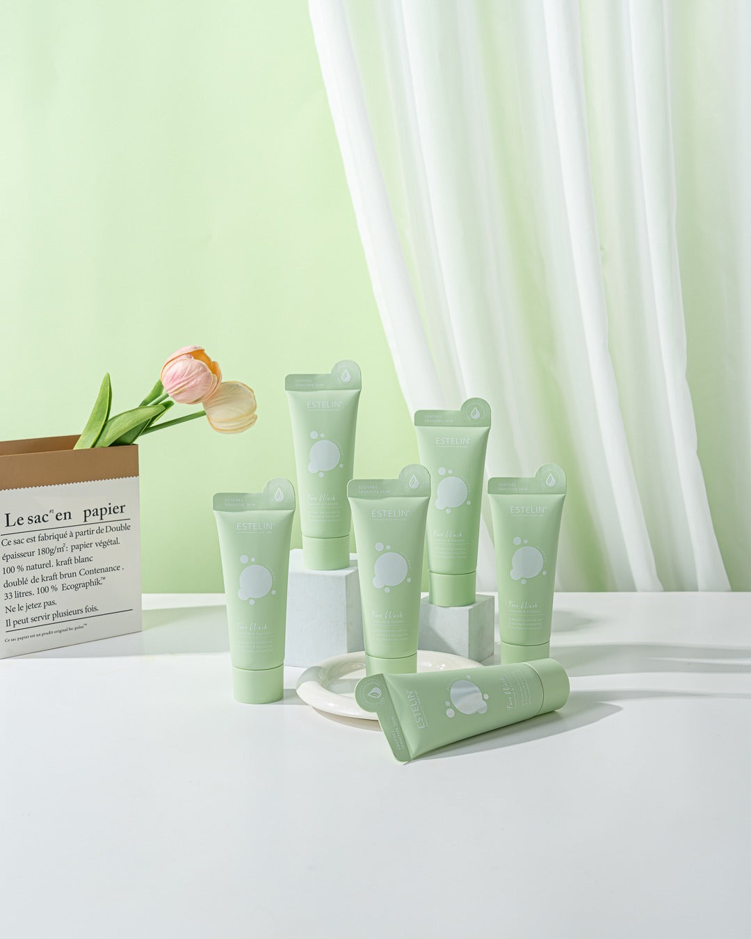 Estelin Ceramide And Centella Face Wash
