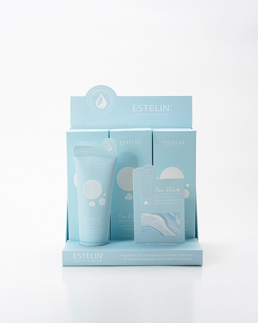 Estelin Hyaluronic Acid And Vitamin B5 Face Wash
