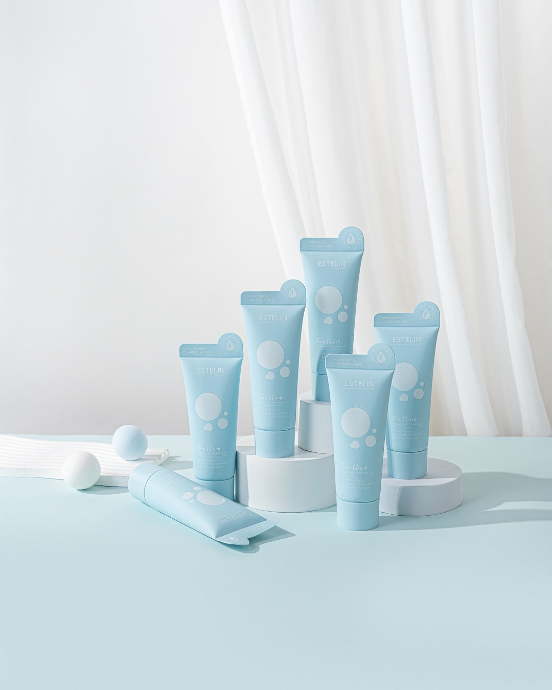 Estelin Hyaluronic Acid And Vitamin B5 Face Wash