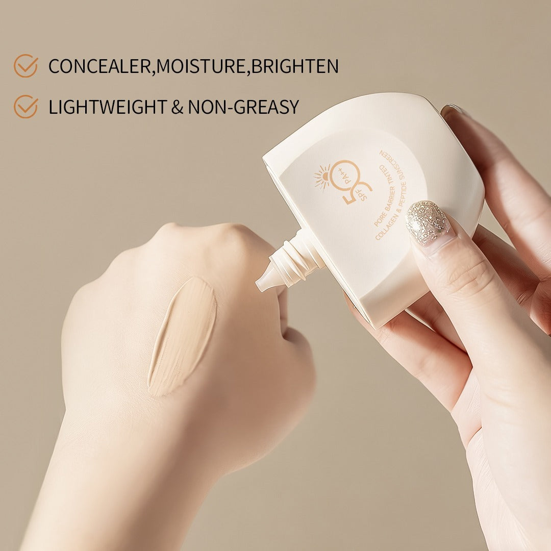 Estelin Pore Repair Tinted Sunscreen SPF 50 Collagen And Peptide