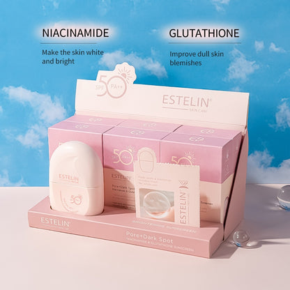 Estelin Pore Dark Spots Sunscreen Niacinamide And Glutathione SPF 50