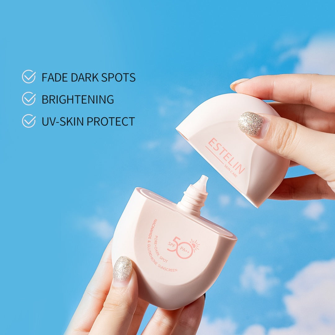Estelin Pore Dark Spots Sunscreen Niacinamide And Glutathione SPF 50