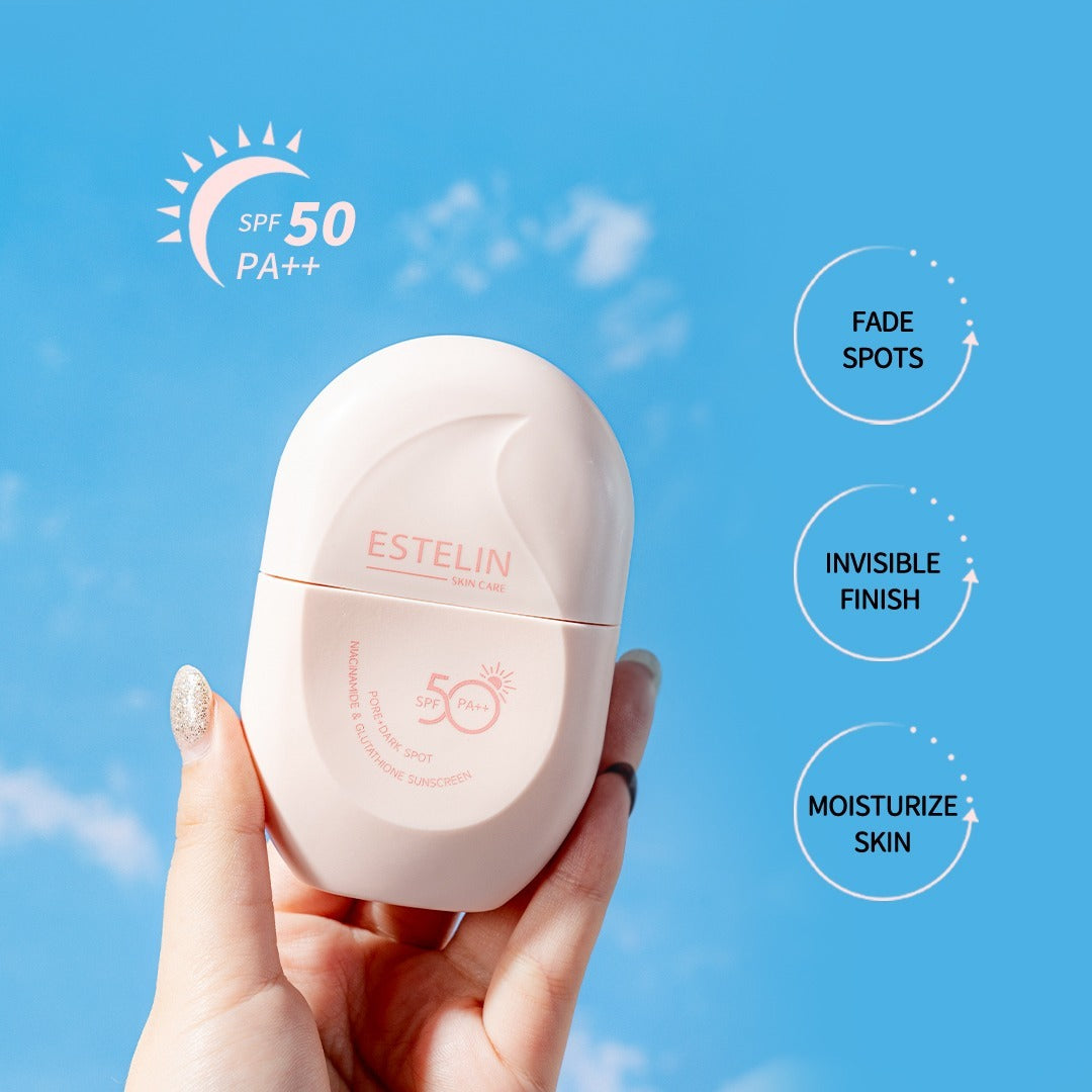 Estelin Pore Dark Spots Sunscreen Niacinamide And Glutathione SPF 50