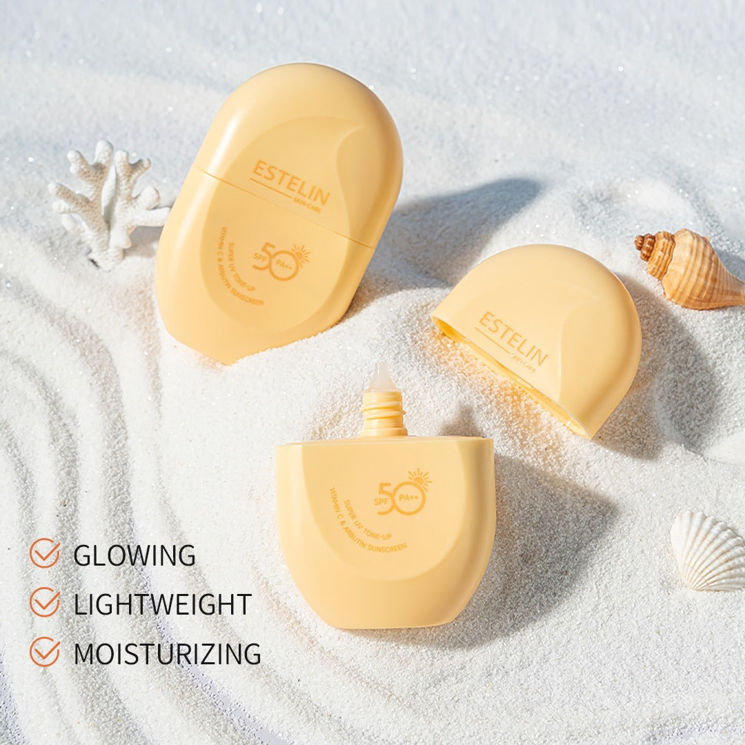 Estelin Super Uv Sunscreen SPF 50 Vitamin C And Arbutin