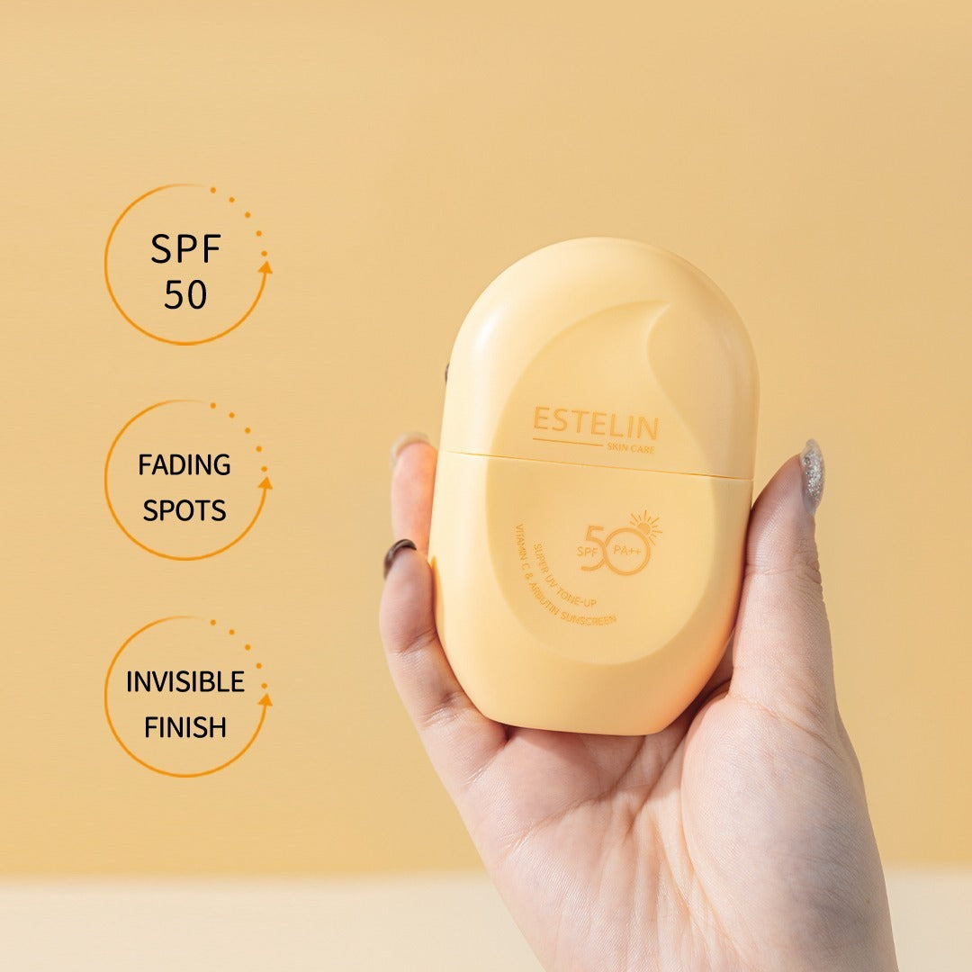 Estelin Super Uv Sunscreen SPF 50 Vitamin C And Arbutin