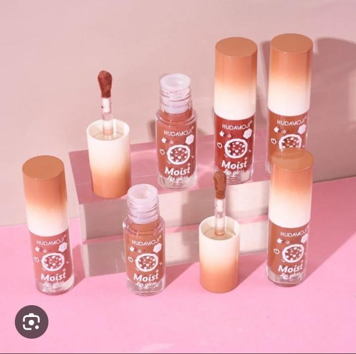 Hudamoji Coffee Cookies Moist Lip Gloss 6ps Set