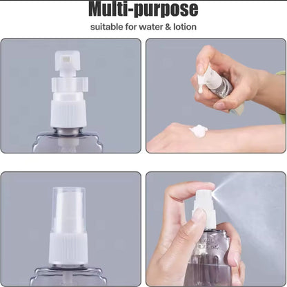 Premium Quality Travel Bottles Leak Proof 4 in 1 Refillable Plastic Bottles with Lid