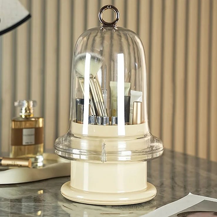 New Rotating Cosmetics & Makeup Brush Organizer