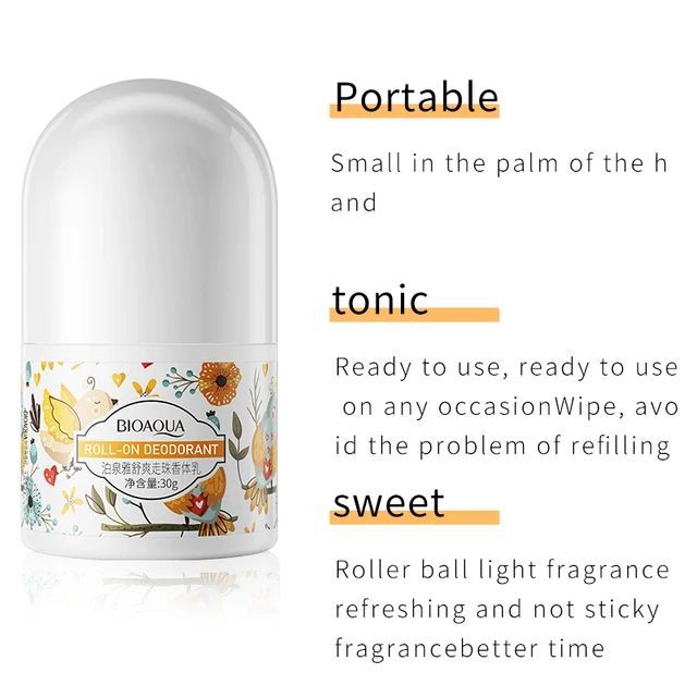 Bioaqua Roll On Deodorant 30g