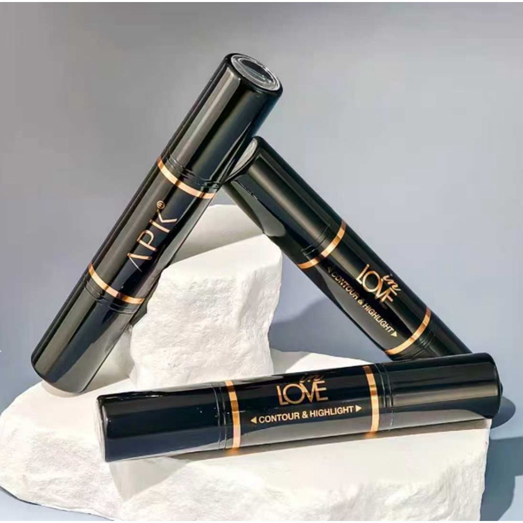 Apk In love Ultra Hd Long Lasting Duo Contour Highlighter Stick