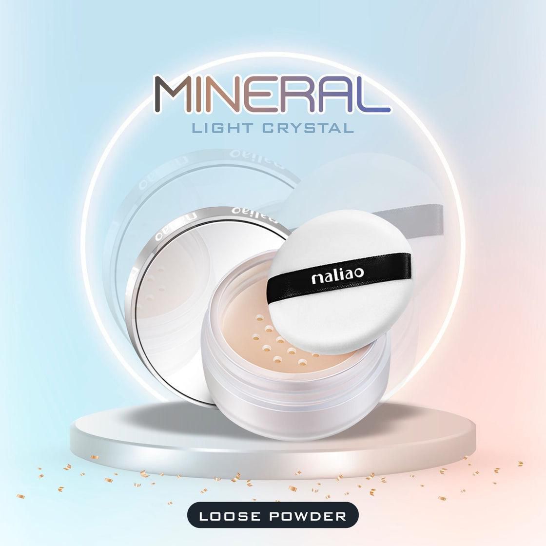 Maliao Professional Matte Look Light Crystal Mineral Loose Powder 20gm
