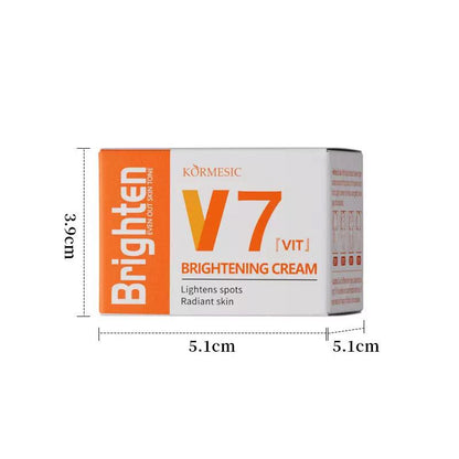 Kormesic V7 Brightening Lightens Spots Radiant Skin Face Cream 40g