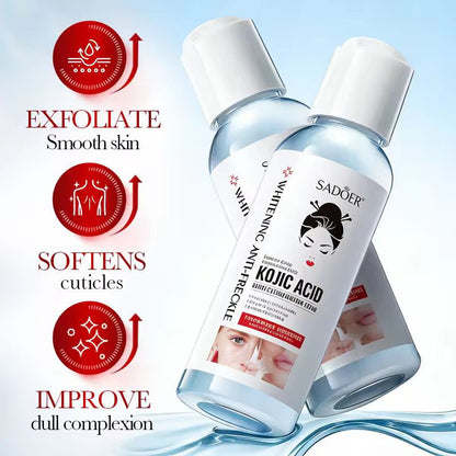 Sadoer Kojic Acid Amino Acid Gentle Exfoliating Foam Free Lotion For All Skin Types 100ml