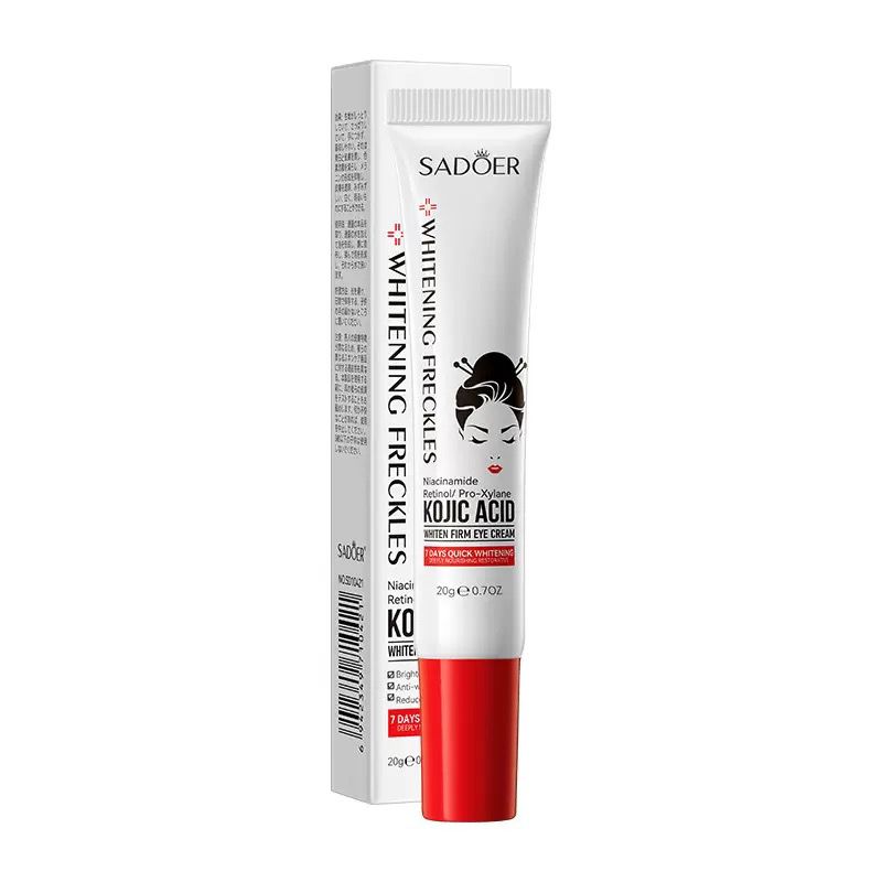 Sadoer Kojic Acid Anti Ageing Anti Wrinkle Firming Whitening Retinol Eye Cream For Dark Circles