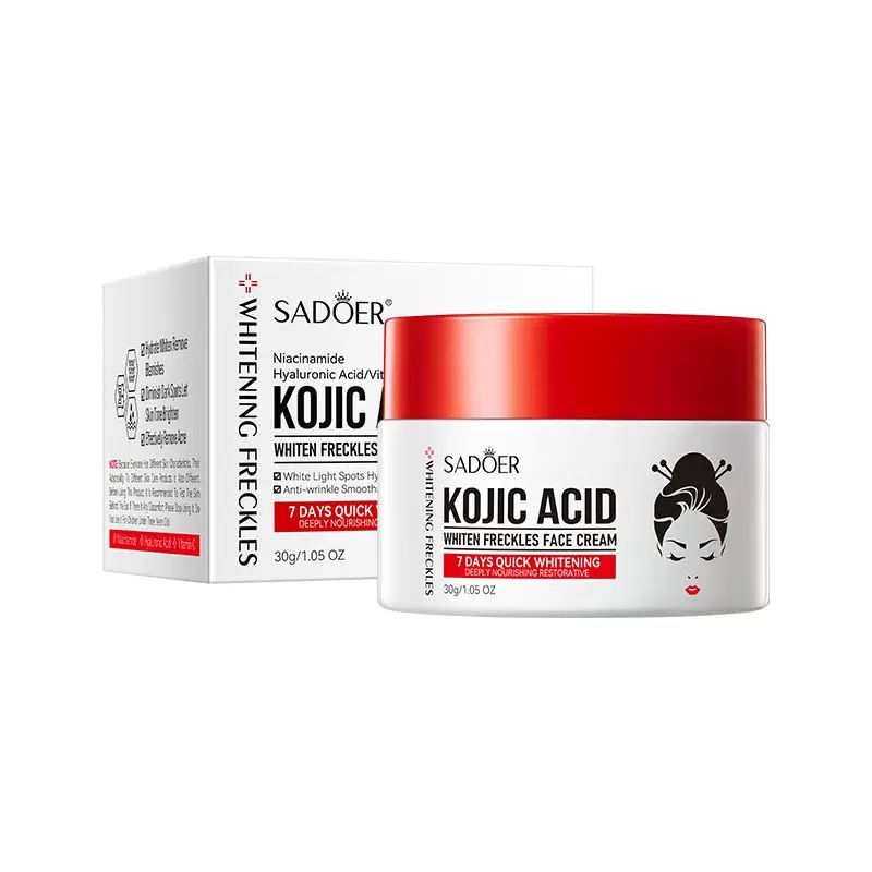 Sadoer Kojic Acid Anti Freckle Cream Brightening And Rejuvenating Skin Melanin Removal Cream