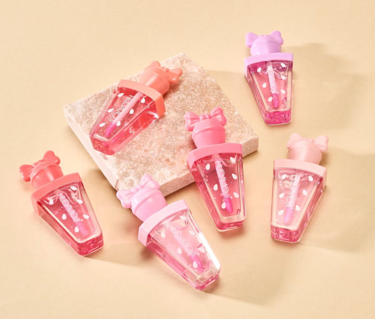 Hudamoji Slik Natural Pink Lip Oil  Shine