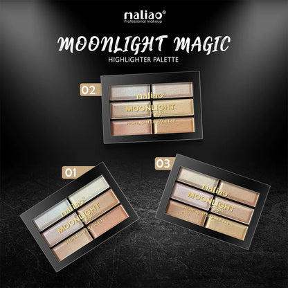 Maliao Moonlight Majic Highlighter Pallete