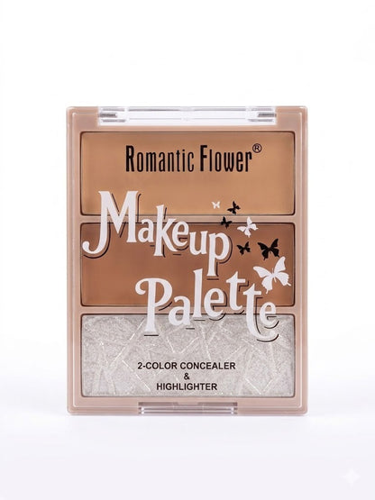Romantic Flower 2 Color Concealer Highlighter
