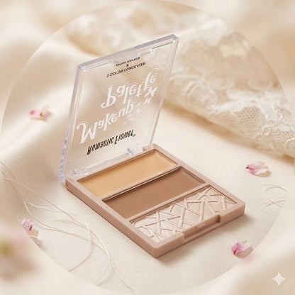 Romantic Flower 2 Color Concealer Highlighter