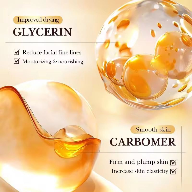 Sadoer Gold Collagen Essence Set Face Cleansing Anti Wrinkle Tightening Skin Brightening