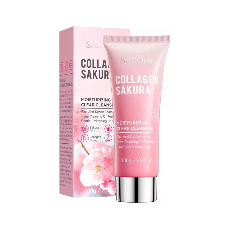 Sadoer Collagen Deep Cleansing and Moisturizing Facial Cleanser