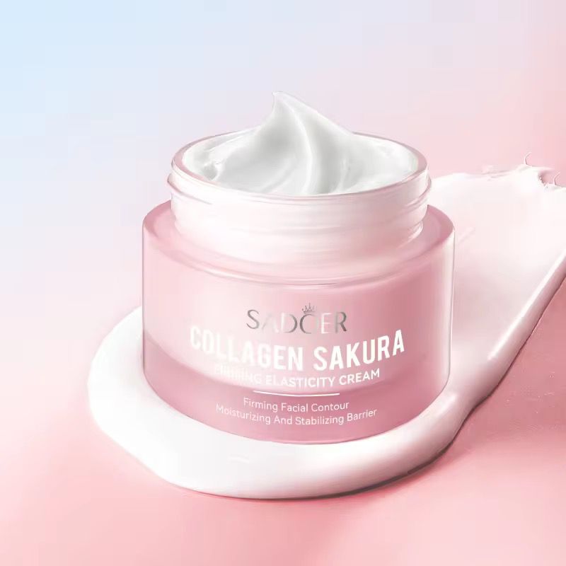 Sadoer Sakura Collagen Firming Moisturizing Cream For Hydration Skin Softening