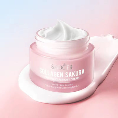 Sadoer Sakura Collagen Firming Moisturizing Cream For Hydration Skin Softening