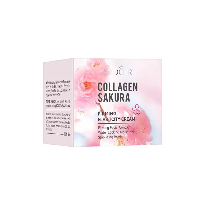 Sadoer Sakura Collagen Firming Moisturizing Cream For Hydration Skin Softening
