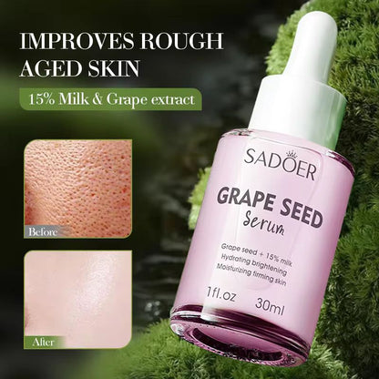 Sadoer Grape Seed Milk Whitening Anti Wrinkle Serum 30ml