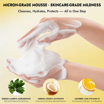 Miss Rose Creamy Facial Foam Cleanser