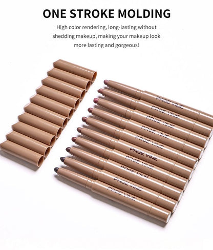 Pagevine Lip Liner And Lipstick Pencil 8pcs Set