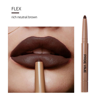 Pagevine Lip Liner And Lipstick Pencil 8pcs Set