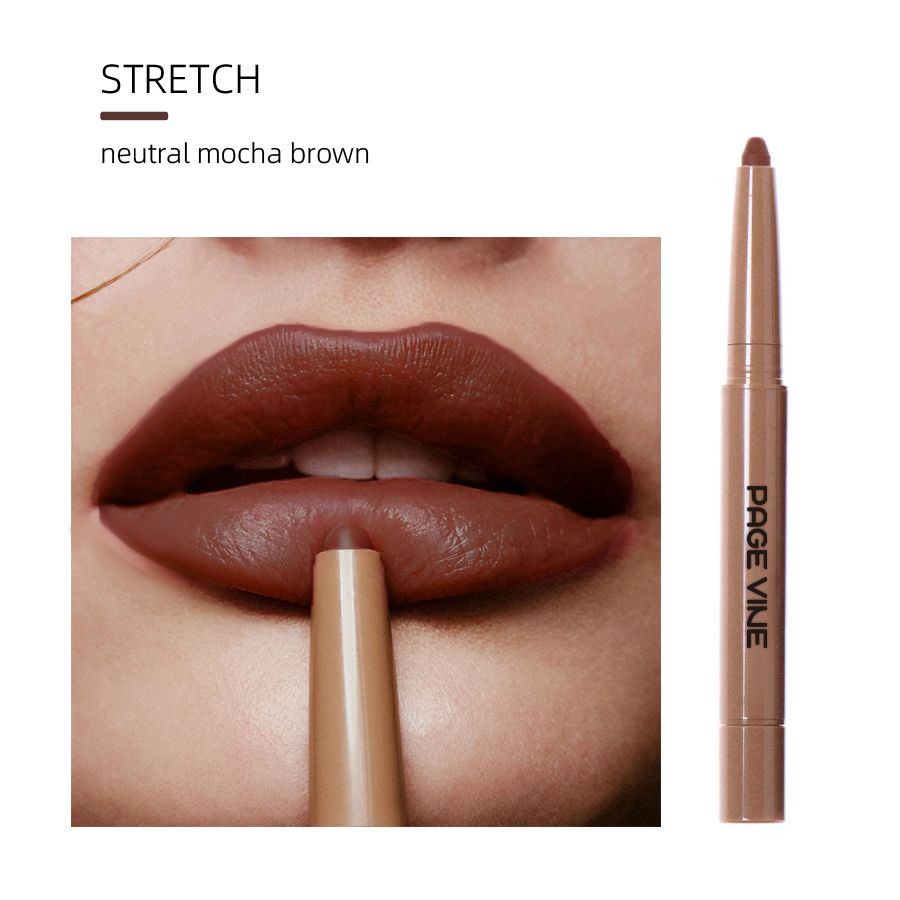Pagevine Lip Liner And Lipstick Pencil 8pcs Set